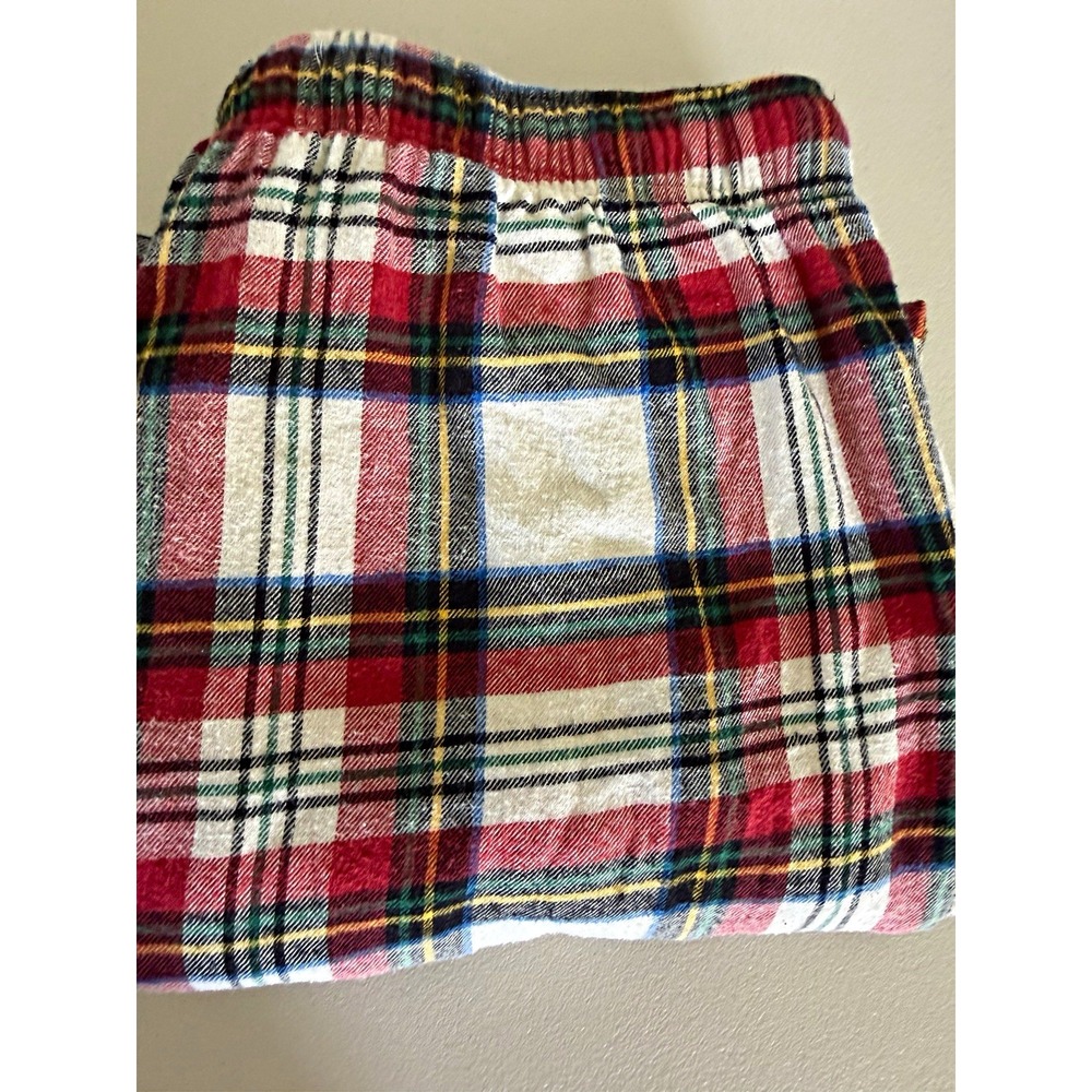 Old Navy Men's XL Plaid Flannel Pajama Pants Multicolor Drawstring